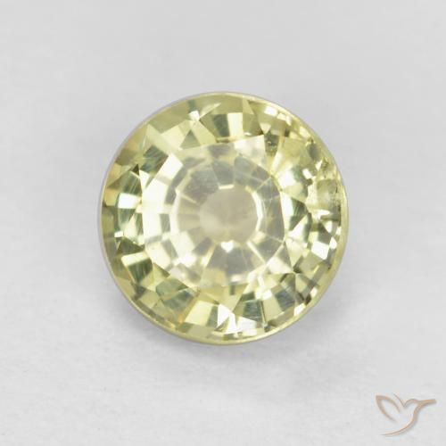Grenat Grossularite Jaune moyen naturelle Tour, 0.59 ct, VS-SI