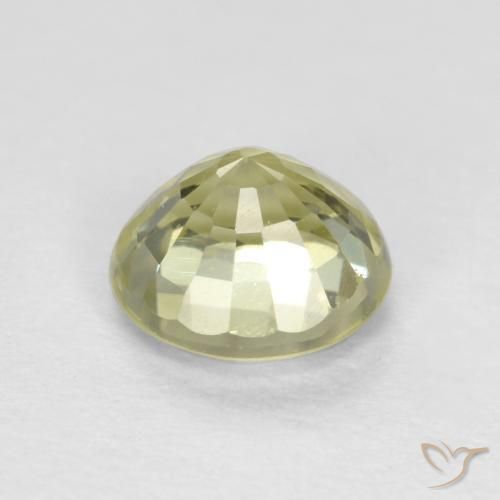 Grenat Grossularite Jaune moyen naturelle Tour, 0.59 ct, VS-SI