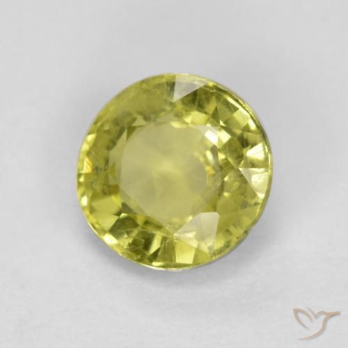 Grenat Grossularite Jaune clair naturelle Tour, 0.54 ct, VS-SI