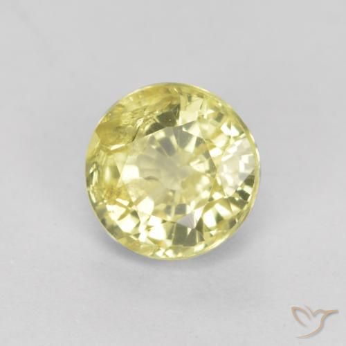 Grenat Grossularite Jaune clair naturelle Tour, 0.46 ct, VS-SI