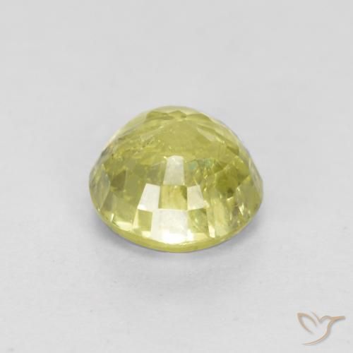 Grenat Grossularite Jaune très pâle naturelle Tour, 0.47 ct, VS-SI