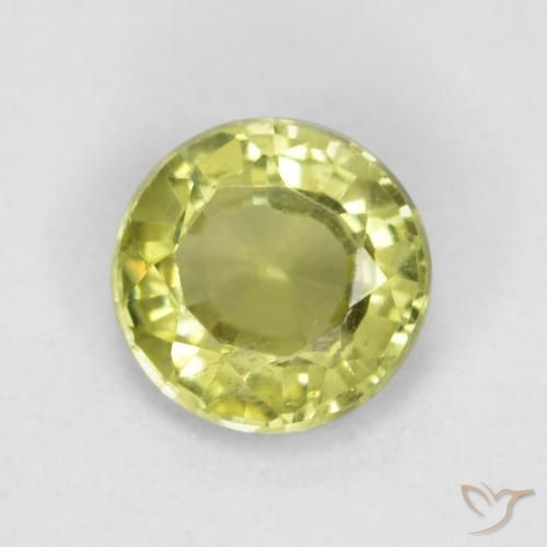 0.43ct Naturel Jaune clair Grenat Grossularite, Tour, VS