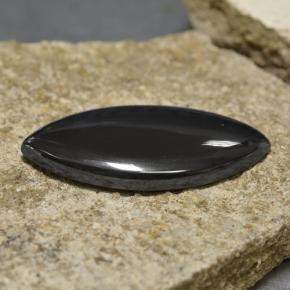 Hématite Gris foncé naturelle Marquise, 44.75 ct, Opaque