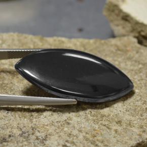 Hématite Gris foncé naturelle Marquise, 44.75 ct, Opaque