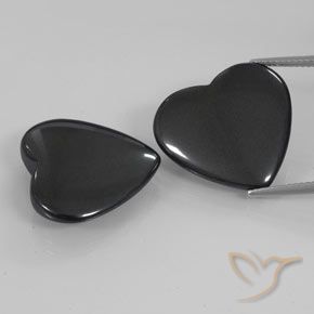 Shop natural 46.20ct Gris foncé Hématite gems, Cœur, from Brésil at GemSelect. In stock, global shipping!