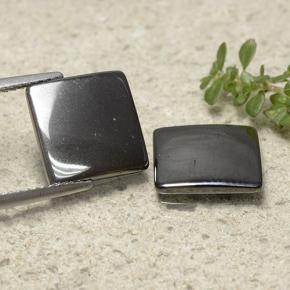 Achetez naturel 9,10ct gris hématite gems, carré, en provenance brésil chez gemselect. en stock, livraison internationale!
