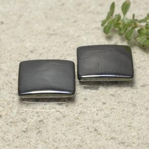 Achetez naturel 9,10ct gris hématite gems, carré, en provenance brésil chez gemselect. en stock, livraison internationale!
