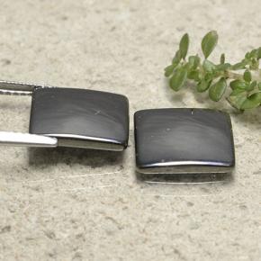 Achetez naturel 9.77ct Gris moyen Hématite gems, Carré, En provenance Brésil chez GemSelect. En stock, livraison internationale!