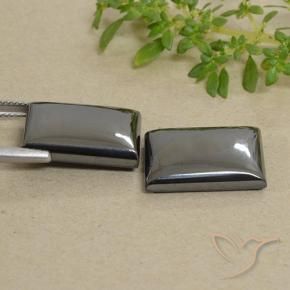 Shop natural 36.54ct Gris moyen Hématite gems, Baquette, from Brésil at GemSelect. In stock, global shipping!