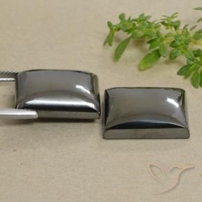 Shop natural 57.73ct Gris moyen Hématite gems, Baquette, from Brésil at GemSelect. In stock, global shipping!