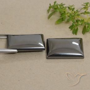 Shop natural 57.67ct Gris moyen Hématite gems, Baquette, from Brésil at GemSelect. In stock, global shipping!
