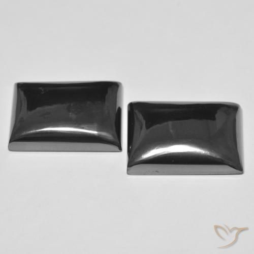 Shop natural 56.12ct Gris moyen Hématite gems, Baquette, from Brésil at GemSelect. In stock, global shipping!