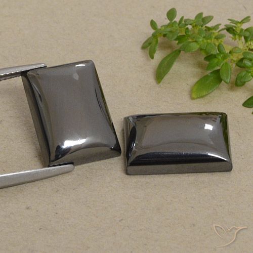 Shop natural 32.39ct Gris moyen Hématite gems, Baquette, from Brésil at GemSelect. In stock, global shipping!