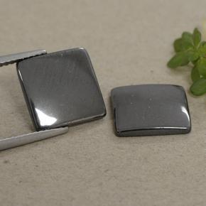 Achetez naturel 9,80ct gris hématite gems, carré, en provenance brésil chez gemselect. en stock, livraison internationale!