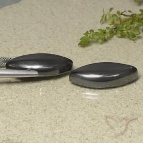 Shop natural 38.77ct Gris foncé Hématite gems, Marquise, from Brésil at GemSelect. In stock, global shipping!