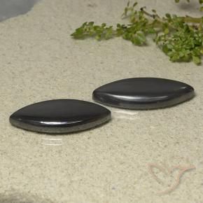 Shop natural 35.66ct Noir Gris Hématite gems, Marquise, from Brésil at GemSelect. In stock, global shipping!