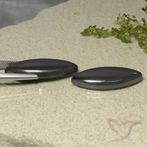 Achetez naturel 48.08ct Gris moyen Hématite gems, Marquise, En provenance Brésil chez GemSelect. En stock, livraison internationale!