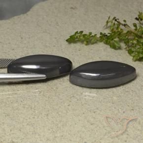 Shop natural 49.18ct Gris foncé Hématite gems, Marquise, from Brésil at GemSelect. In stock, global shipping!