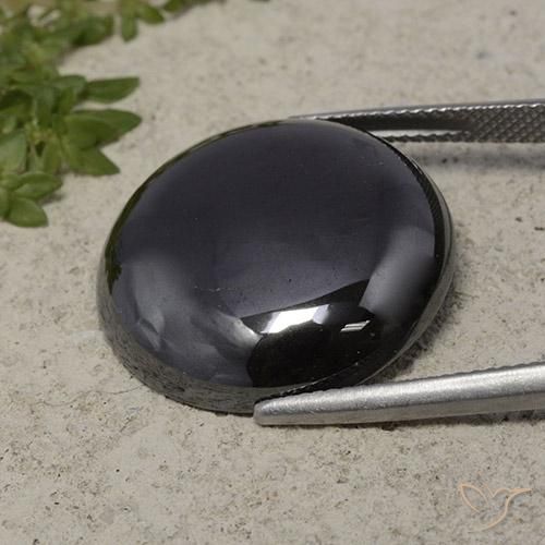 Hématite Noir Gris naturelle Tour, 41.15 ct, Opaque