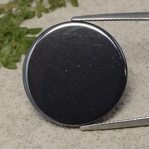 Hématite Noir Gris naturelle Tour, 41.15 ct, Opaque