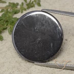 Hématite Noir Gris naturelle Tour, 39.79 ct, Opaque