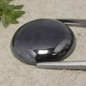 Hématite Noir Gris naturelle Tour, 39.79 ct, Opaque