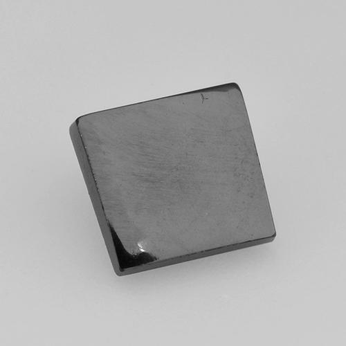 Hématite Gris argent naturelle Baquette, 2.90 ct, Opaque