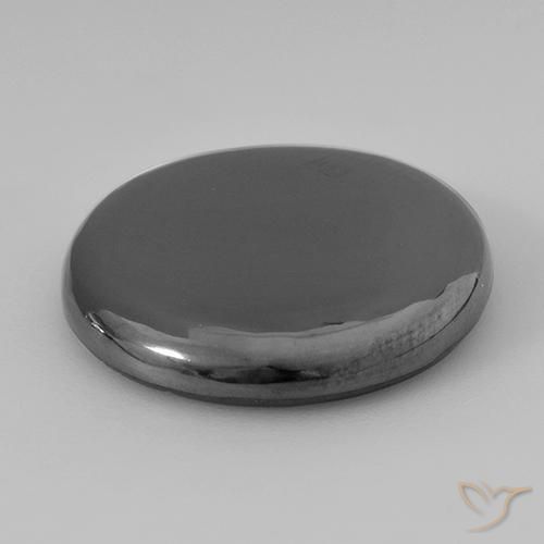 Hématite Gris moyen naturelle Tour, 33.19 ct, Opaque