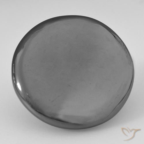 31.75ct Naturel Gris moyen Hématite, Tour, Opaque