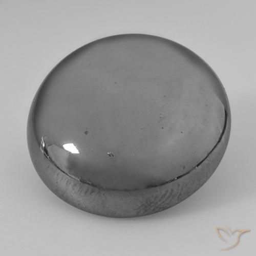 40.78ct Naturel Gris argent Hématite, Tour, Opaque