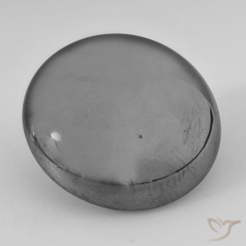 Hématite Gris argent naturelle Tour, 40.78 ct, Opaque