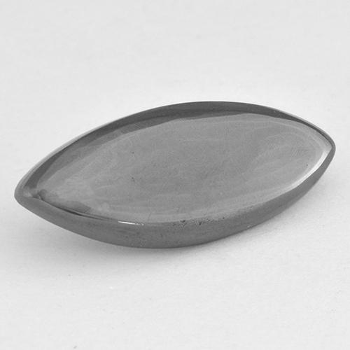 Hématite Gris moyen naturelle Marquise, 7.98 ct, Opaque