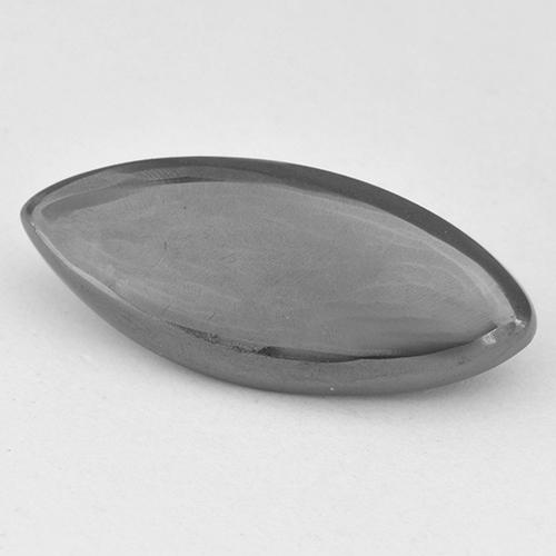Hématite Gris moyen naturelle Marquise, 7.98 ct, Opaque