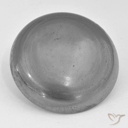 Hématite Gris moyen naturelle Tour, 38.65 ct, Opaque