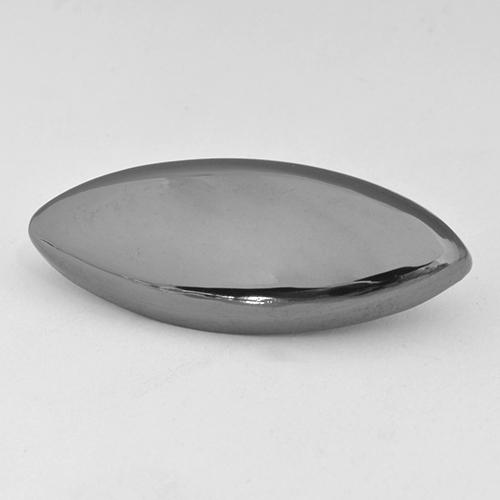 Hématite Gris argent naturelle Marquise, 26.11 ct, Opaque