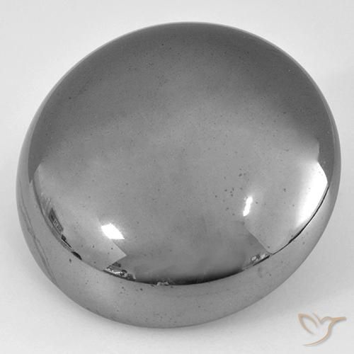 40.70ct Naturel Gris moyen Hématite, Tour, Opaque