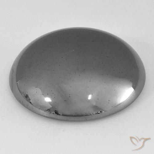 Hématite Gris moyen naturelle Tour, 40.70 ct, Opaque