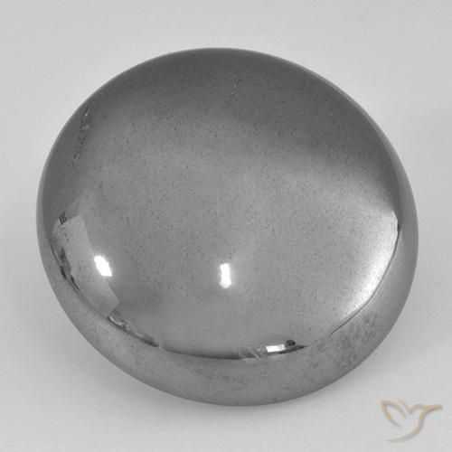 33.02ct Naturel Gris moyen Hématite, Tour, Opaque