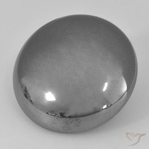 Hématite Gris moyen naturelle Tour, 33.02 ct, Opaque