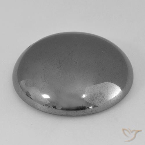Hématite Gris moyen naturelle Tour, 33.02 ct, Opaque