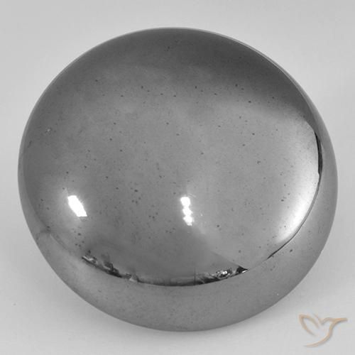 40.97ct Naturel Gris moyen Hématite, Tour, Opaque