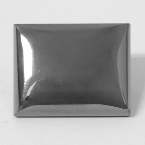 Hématite Gris moyen naturelle Baquette, 30.48 ct, Opaque