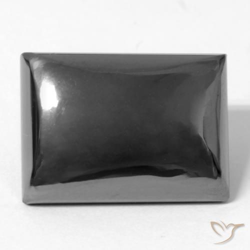 Hématite Gris moyen naturelle Baquette, 21.12 ct, Opaque