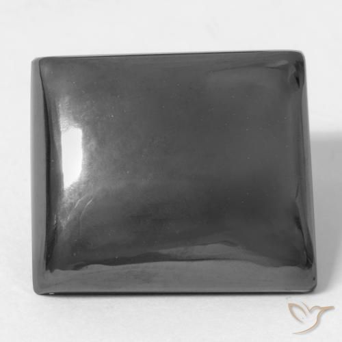 Hématite Gris moyen naturelle Baquette, 28.31 ct, Opaque