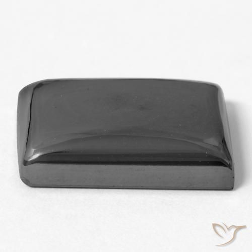 Hématite Gris moyen naturelle Baquette, 24.41 ct, Opaque