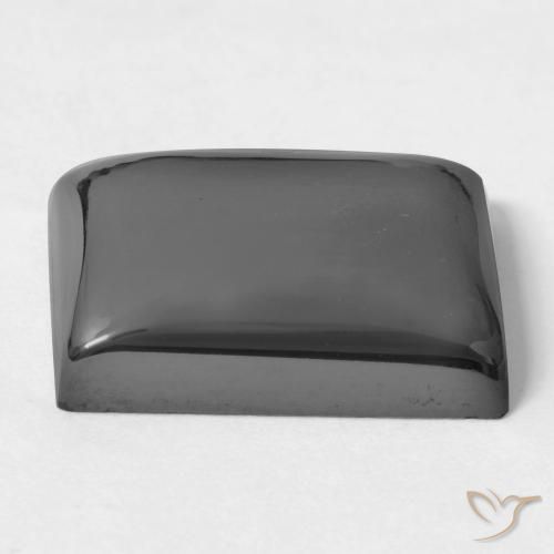 Hématite Gris moyen naturelle Baquette, 26.64 ct, Opaque