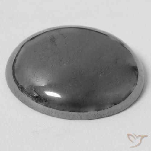 Hématite Gris moyen naturelle Tour, 32.21 ct, Opaque
