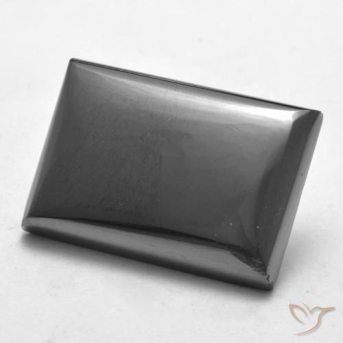 Hématite Gris moyen naturelle Baquette, 20.53 ct, Opaque