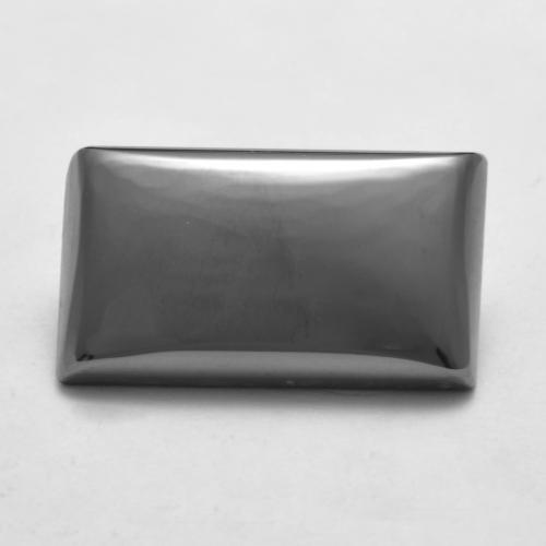 Hématite Gris moyen naturelle Baquette, 12.10 ct, Opaque