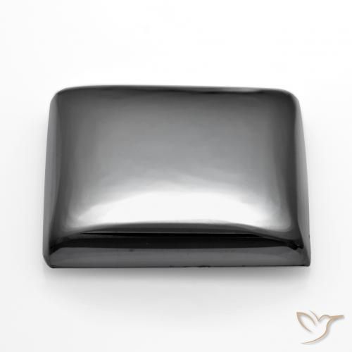 Hématite Gris moyen naturelle Carré, 27.09 ct, Opaque